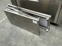 Ggmgastro rvs opplooibare werktafel (4x) - afbeelding 2 van  4