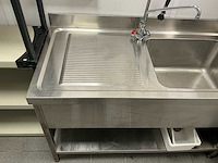 Ggmgastro rvs spoelbak spoelbak - afbeelding 4 van  5