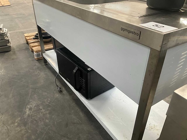 Ggmgastro rvs spoeltafel - afbeelding 9 van  9
