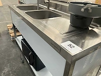 Ggmgastro rvs spoeltafel - afbeelding 8 van  9