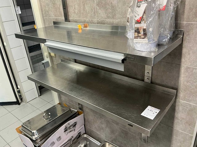 Ggmgastro rvs wandrek (3x) - afbeelding 1 van  5