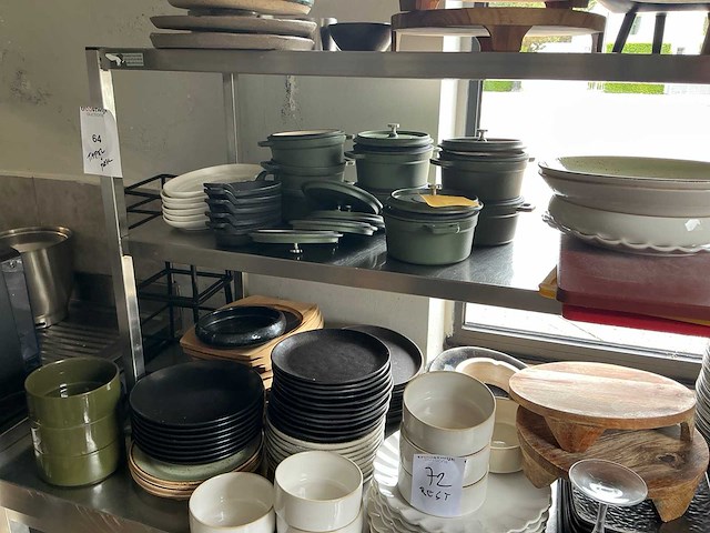 Ggmgastro rvs werktafel met opbouwrek - afbeelding 4 van  5