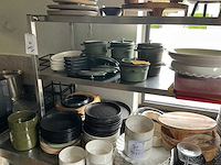 Ggmgastro rvs werktafel met opbouwrek - afbeelding 4 van  5