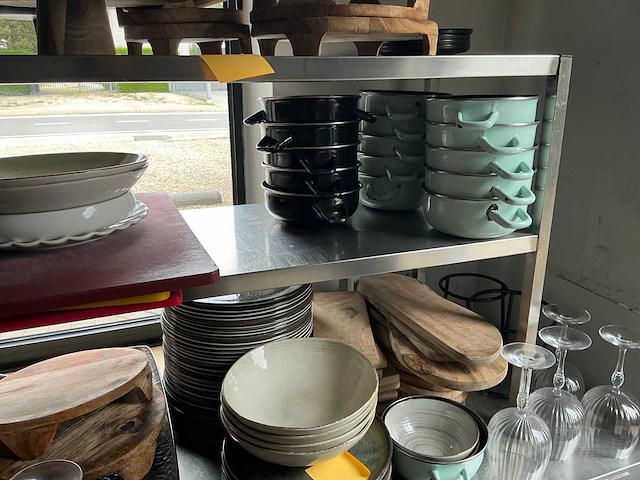 Ggmgastro rvs werktafel met opbouwrek - afbeelding 5 van  5