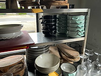 Ggmgastro rvs werktafel met opbouwrek - afbeelding 5 van  5