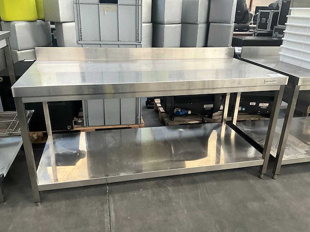 Ggmgastro rvs werktafel - afbeelding 1 van  6