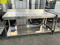 Ggmgastro rvs werktafel