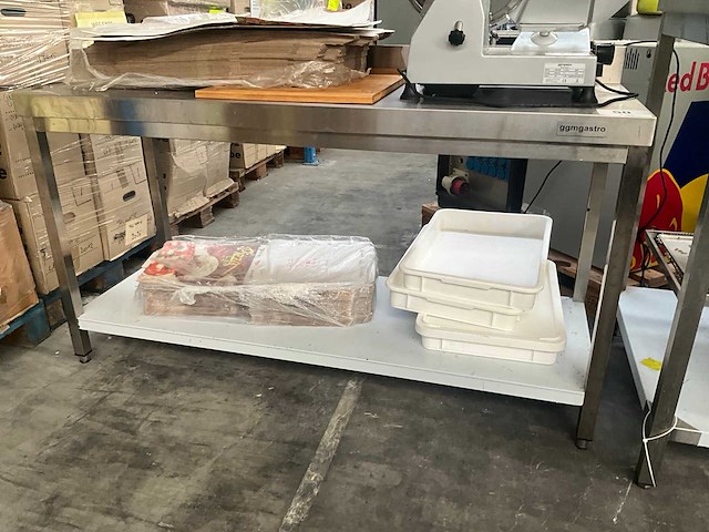 Ggmgastro rvs werktafel - afbeelding 2 van  6