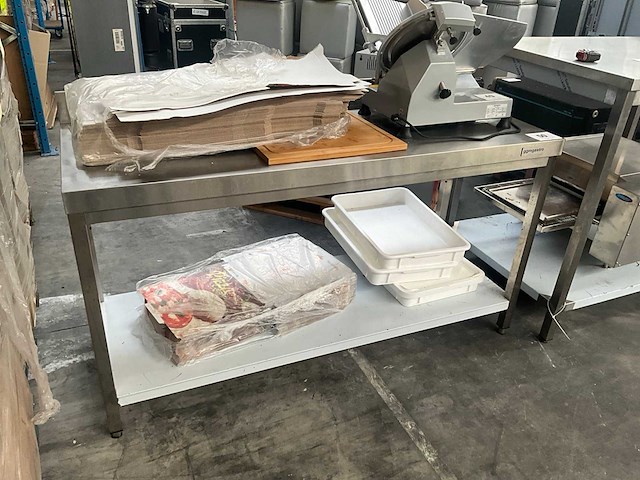 Ggmgastro rvs werktafel - afbeelding 3 van  6