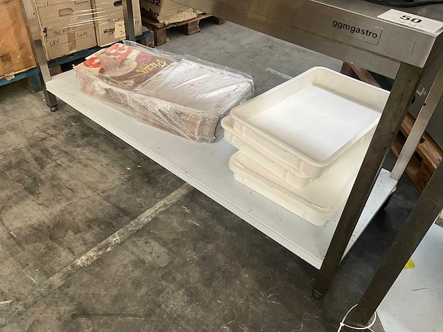 Ggmgastro rvs werktafel - afbeelding 5 van  6