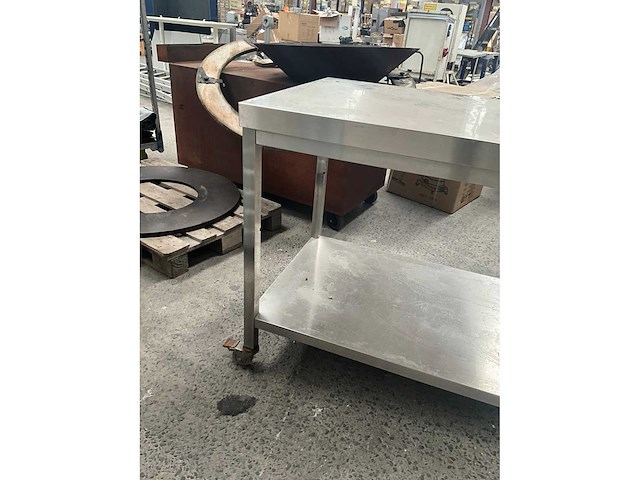 Ggmgastro rvs werktafel - afbeelding 2 van  2