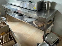 Ggmgastro rvs werktafel - afbeelding 1 van  4