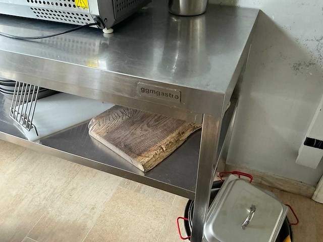 Ggmgastro rvs werktafel - afbeelding 2 van  4