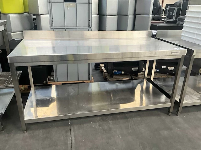 Ggmgastro rvs werktafel - afbeelding 1 van  6