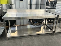 Ggmgastro rvs werktafel - afbeelding 1 van  6
