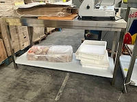 Ggmgastro rvs werktafel - afbeelding 2 van  6