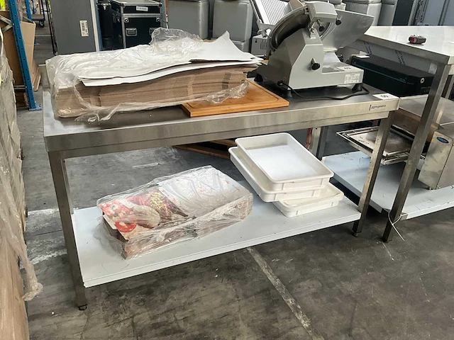 Ggmgastro rvs werktafel - afbeelding 3 van  6