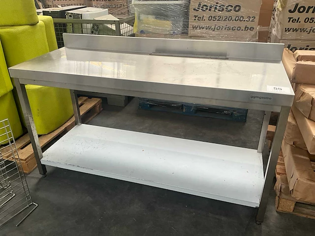 Ggmgastro rvs werktafel - afbeelding 1 van  5