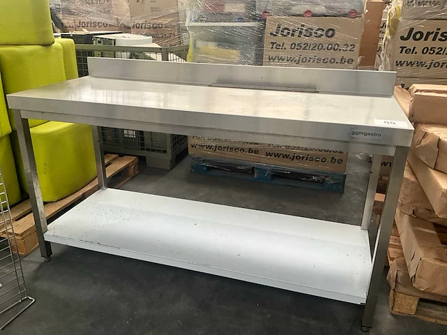 Ggmgastro rvs werktafel - afbeelding 2 van  5