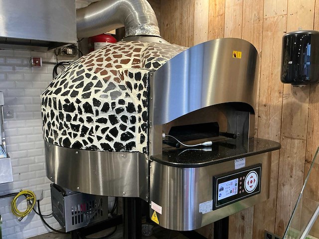 Ggmgastro stpoe930 verrijdbare steen pizza-oven - afbeelding 1 van  7