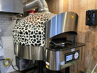 Ggmgastro stpoe930 verrijdbare steen pizza-oven