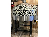 Ggmgastro stpoe930 verrijdbare steen pizza-oven - afbeelding 4 van  7