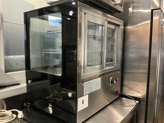 Ggmgastro thvg66-sf warmhoudvitrinekast - afbeelding 2 van  4