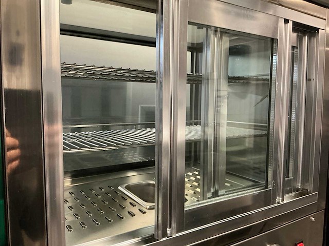 Ggmgastro thvg66-sf warmhoudvitrinekast - afbeelding 3 van  4