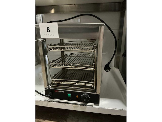 Ggmgastro whvj3 warmhoudvitrinekast - afbeelding 2 van  4