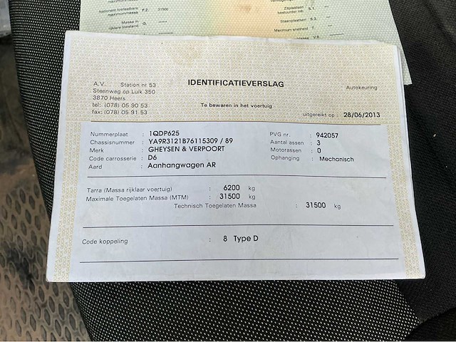 Gheysen & verpoort r3121b dieplader - afbeelding 15 van  16