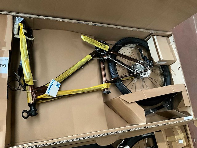 Giant talon 1 27,5" hematite (1x) - afbeelding 1 van  4