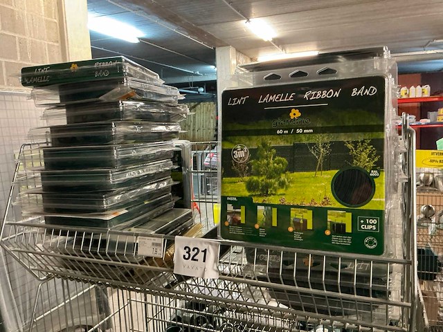 Giardino 60m pakken tuinheklint (22x) - afbeelding 1 van  2