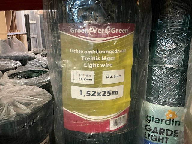 Giardino gardenplast light rollen pvc tuindraad (8x) - afbeelding 3 van  4