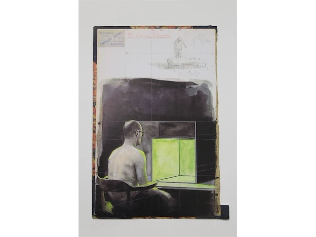 Gideon kiefer - gesigneerd - afbeelding 2 van  3