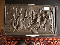 Gierijzeren wandplaat - afbeelding 1 van  3