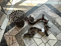 Gietijzer ornament (2x) - afbeelding 1 van  4