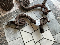 Gietijzer ornament (2x) - afbeelding 2 van  4