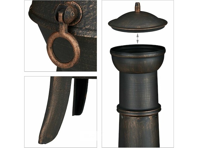 Gietijzer vuurkorf - afbeelding 4 van  7