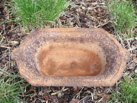 Gietijzeren bloempot - afbeelding 3 van  4