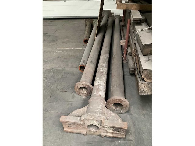 Gietijzeren kolommen (4 stuks) - afbeelding 3 van  7