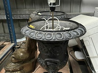 Gietijzeren lampedair - afbeelding 3 van  4