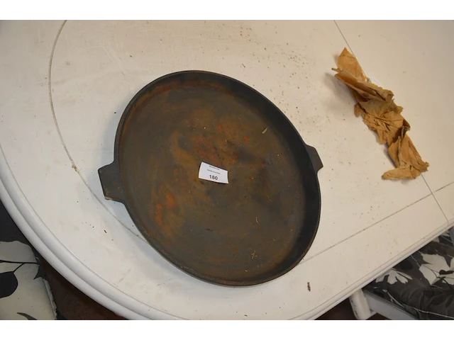 Gietijzeren pan diam. 50cm - afbeelding 3 van  6