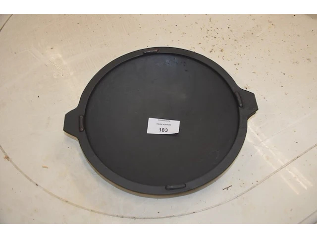 Gietijzeren pan met deksel diam. 36cm - afbeelding 4 van  10