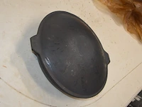 Gietijzeren pan met deksel diam. 36cm - afbeelding 8 van  10
