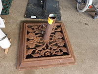 Gietijzeren parasolvoet - afbeelding 1 van  1