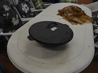 Gietijzeren pot met deksel diam. 47cm 12l - afbeelding 2 van  9