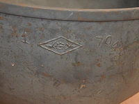 Gietijzeren pot zonder deksel diam. 65cm 70l - afbeelding 7 van  7