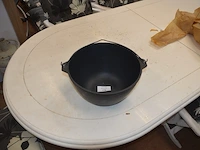 Gietijzeren pot zonder deksel met handvat diam. 33cm 10l - afbeelding 2 van  9