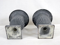 Gietijzeren tuinvaas (x2) - afbeelding 5 van  5