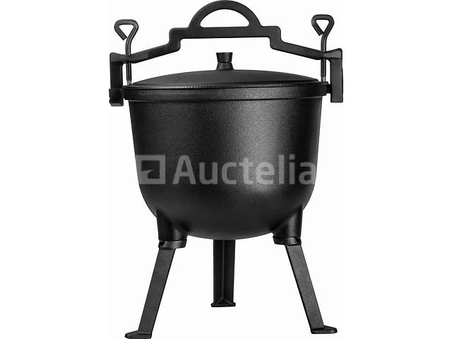 Gietijzeren zoekketel / kookpot 10l - afbeelding 1 van  3